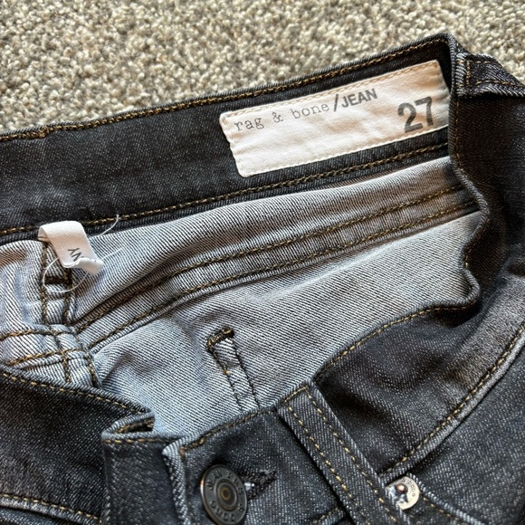 Rag & Bone Classic Black Skinny Women's Jeans - size 27 - Picture 5 of 10